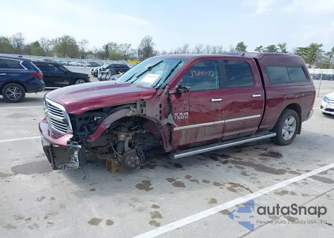 2017 Ram 1500 Big Horn 4X4 6'4 Box из США, поврежденный, VIN 1C6RR7TT3HS756991